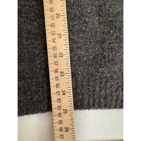 VTG Idea Uomo Made in Italy wool blend textured sweater grey cosby sz XL - Picture 5 of 5